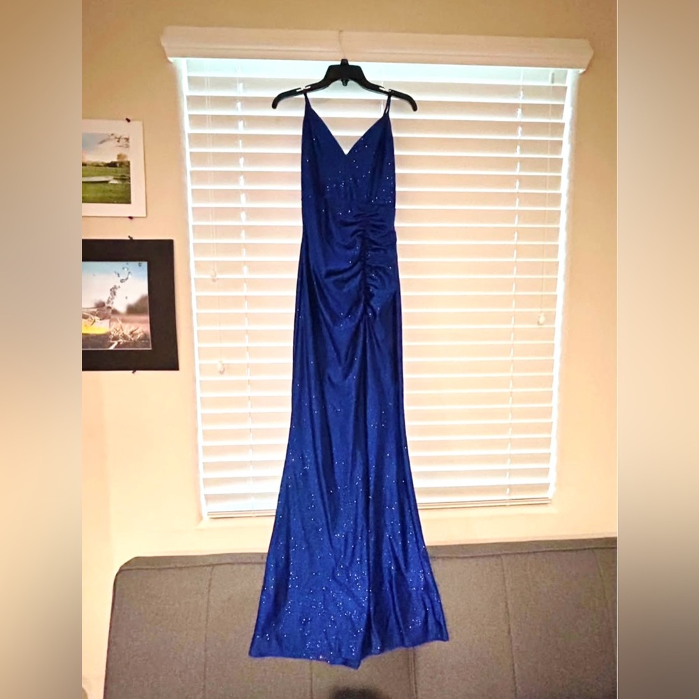 Honey and Rosie Blue Prom Dress